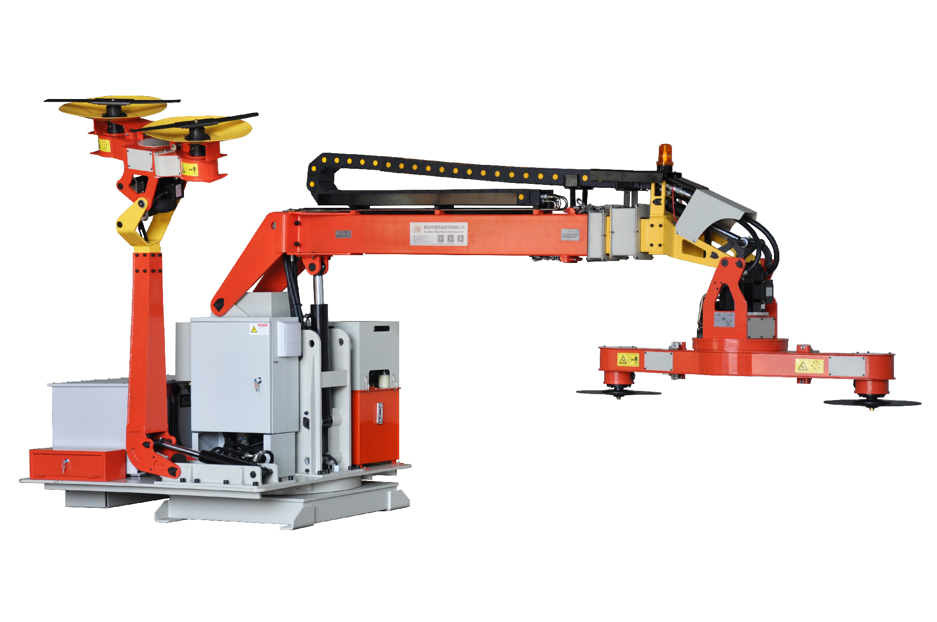 烟台方程机械重磅推出新能源公路绿篱修剪机